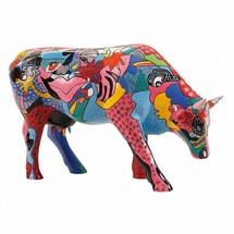 CowParade - Partying with Pi-COW-sso, Large